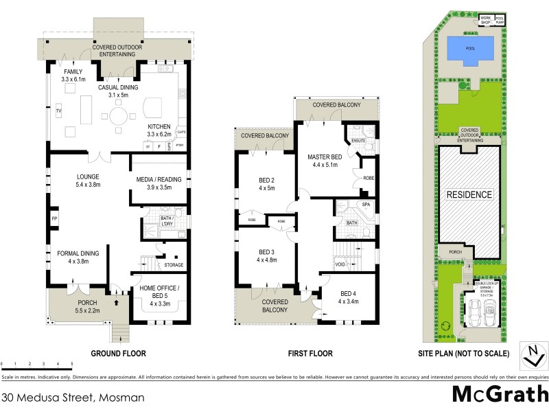 30 Medusa Street, Mosman NSW 2088 Floorplan