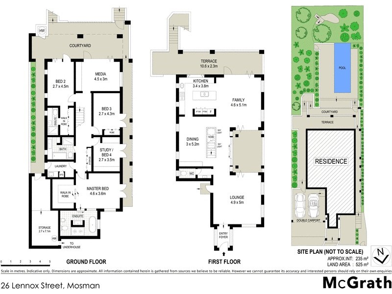 26 Lennox Street, Mosman NSW 2088 Floorplan