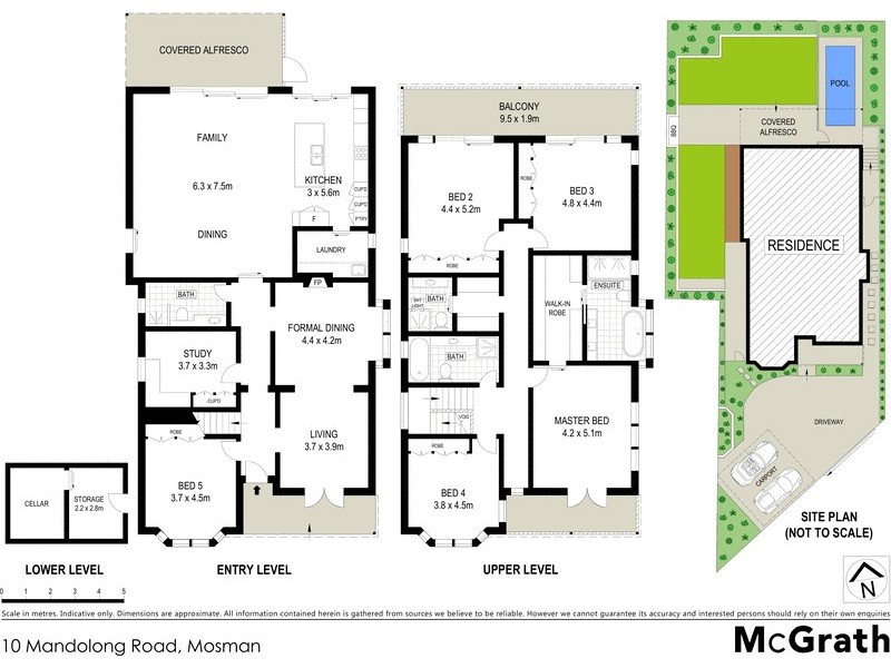 10 Mandolong Road, Mosman NSW 2088 Floorplan
