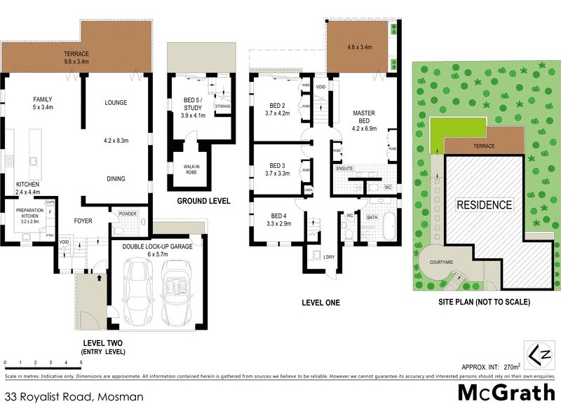 33 Royalist Road, Mosman NSW 2088 Floorplan
