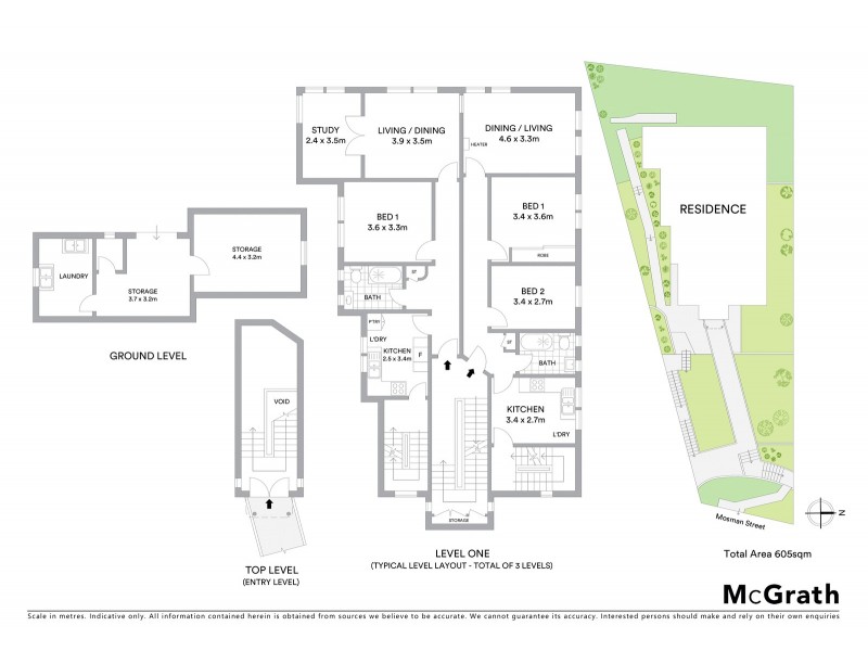 6A Mosman Street, Mosman NSW 2088 Floorplan