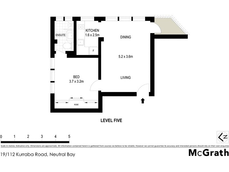 19/112 Kurraba Road, Neutral Bay NSW 2089 Floorplan