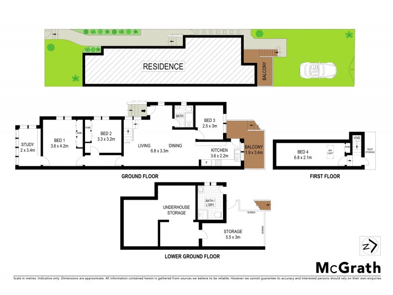 21 Dalton Road, Mosman NSW 2088 Floorplan