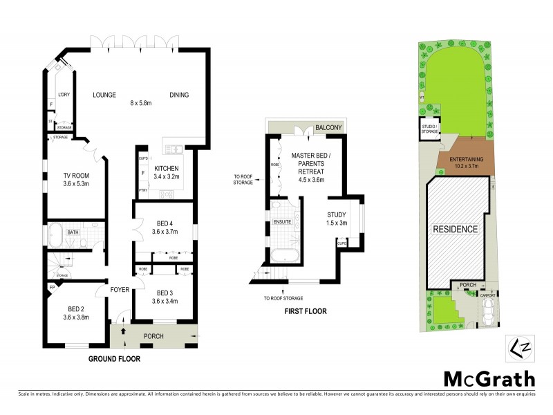 13 Wunda Road, Mosman NSW 2088 Floorplan