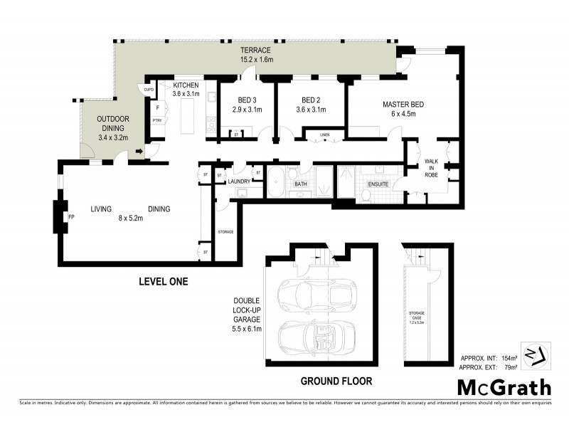 1/1 Avenue Road, Mosman NSW 2088 Floorplan