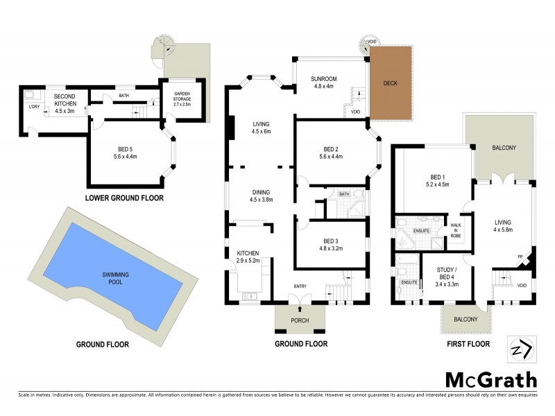 16 Upper Spit Road, Mosman NSW 2088 Floorplan