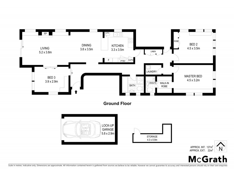 7B Waitovu Street, Mosman NSW 2088 Floorplan