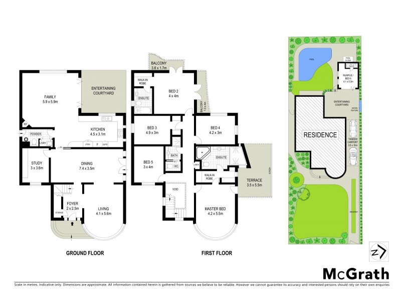 6 Lavoni Street, Mosman NSW 2088 Floorplan