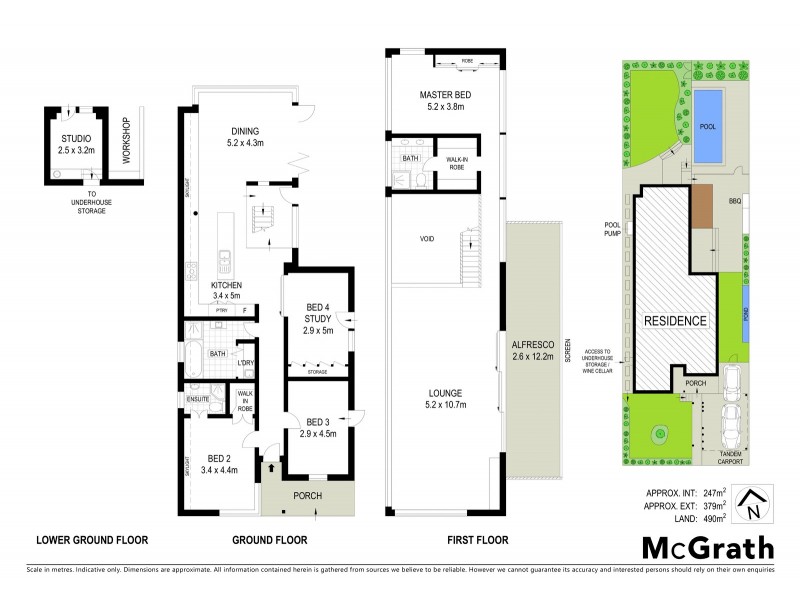 3 Elfrida Street, Mosman NSW 2088 Floorplan
