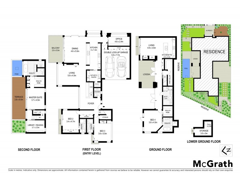1 Wallington Road, Mosman NSW 2088 Floorplan