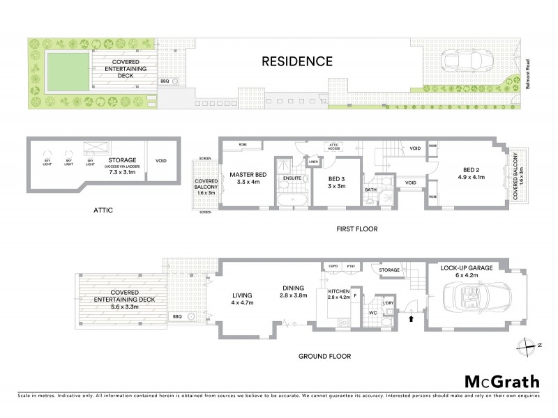 84A Belmont Road, Mosman NSW 2088 Floorplan