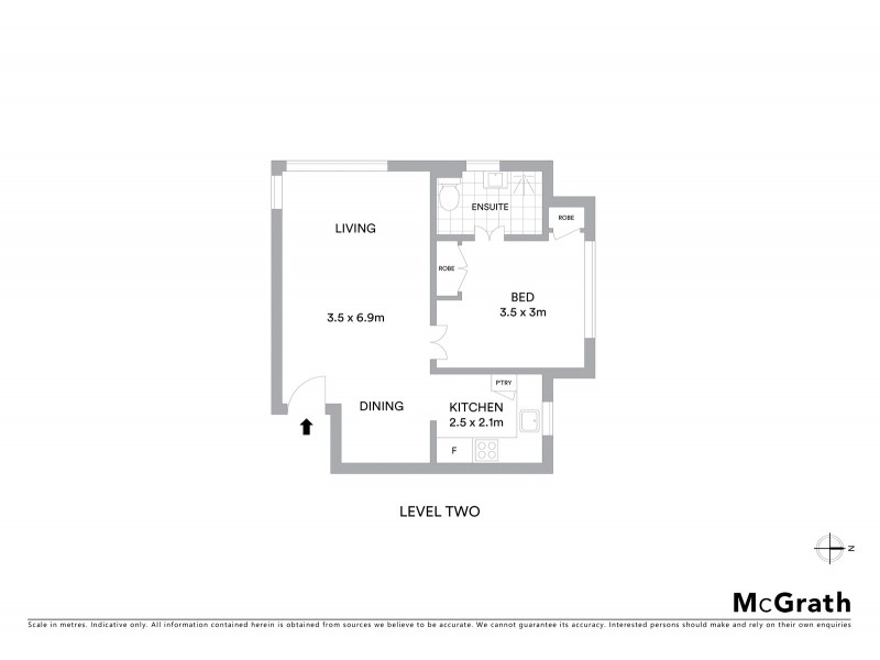 15/6 McLeod Street, Mosman NSW 2088 Floorplan
