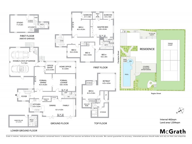 1 Clanalpine Street, Mosman NSW 2088 Floorplan