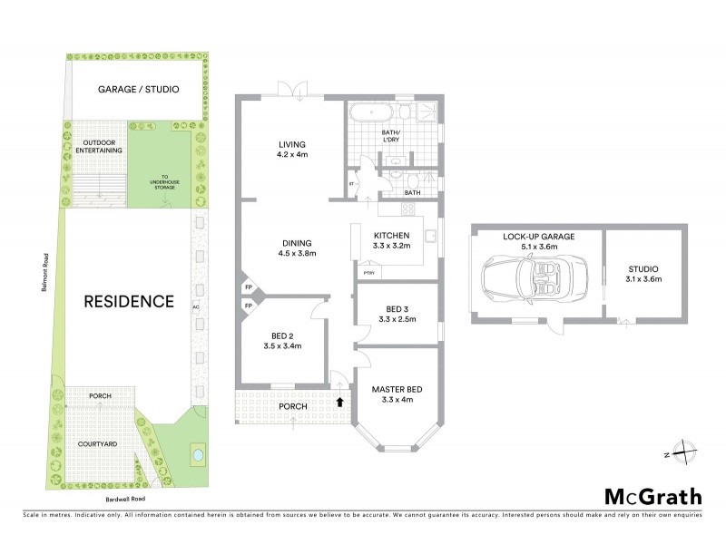 7 Bardwell Road, Mosman NSW 2088 Floorplan