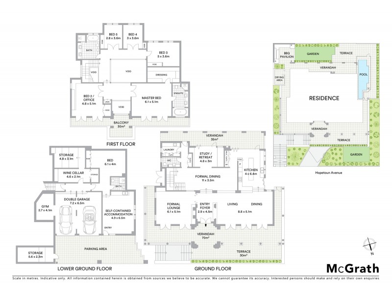 7 Hopetoun Avenue, Mosman NSW 2088 Floorplan