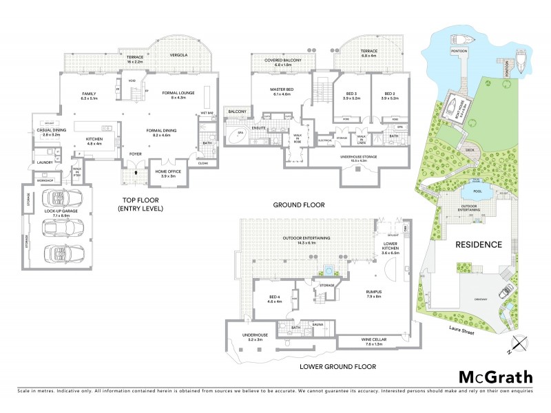 1A Laura Street, Seaforth NSW 2092 Floorplan