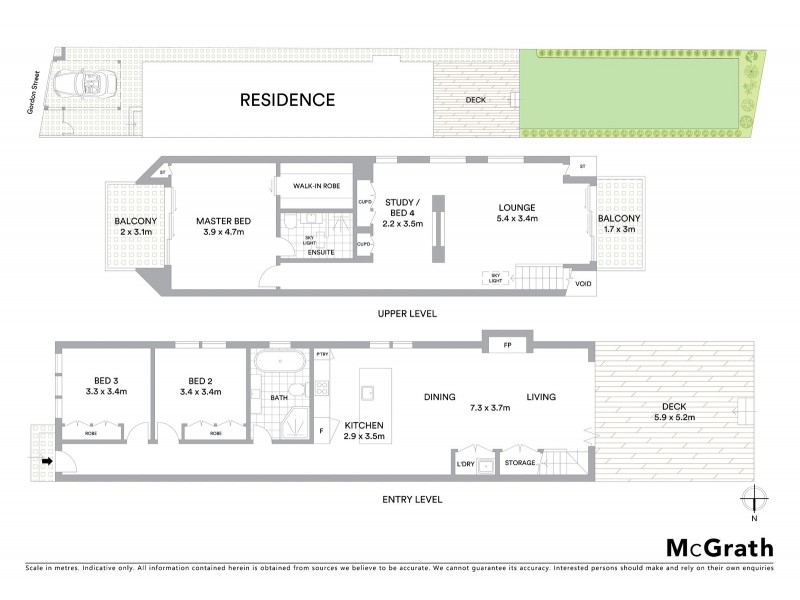 2 Gordon Street, Mosman NSW 2088 Floorplan