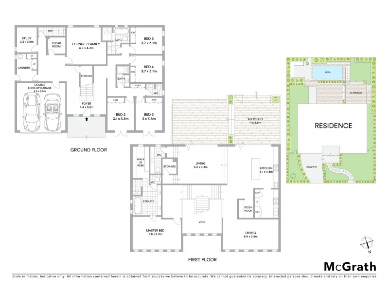 1095 Middle Head Road, Mosman NSW 2088 Floorplan
