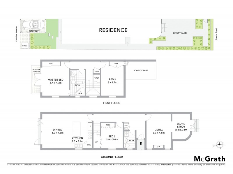 129B Awaba Street, Mosman NSW 2088 Floorplan