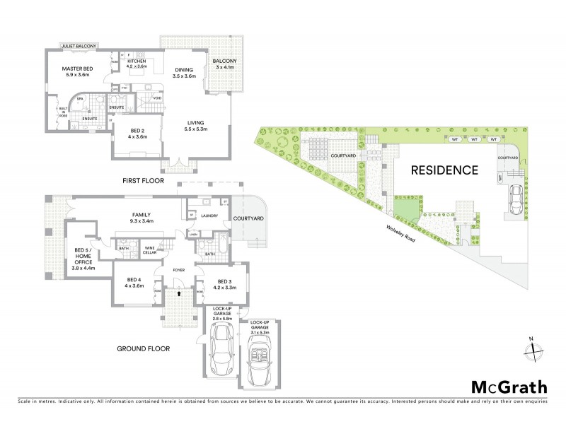 37 Wolseley Road, Mosman NSW 2088 Floorplan