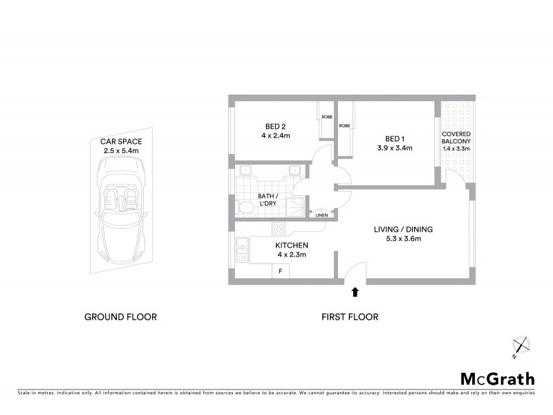 12/10 Westleigh Street, Neutral Bay NSW 2089 Floorplan