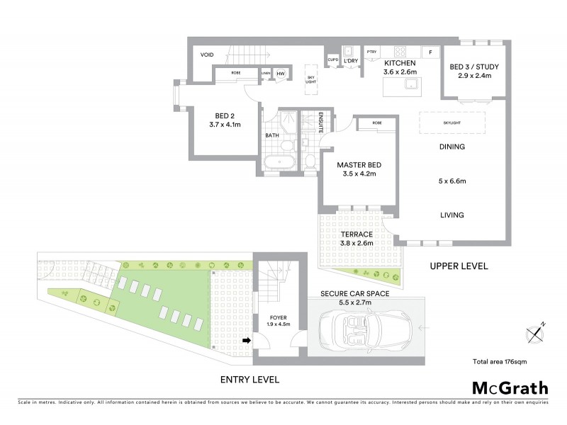 3/9 Lithgow Street, Wollstonecraft NSW 2065 Floorplan