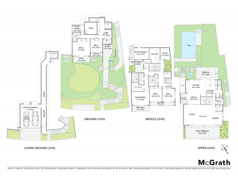 9 Plunkett Road, Mosman NSW 2088 Floorplan