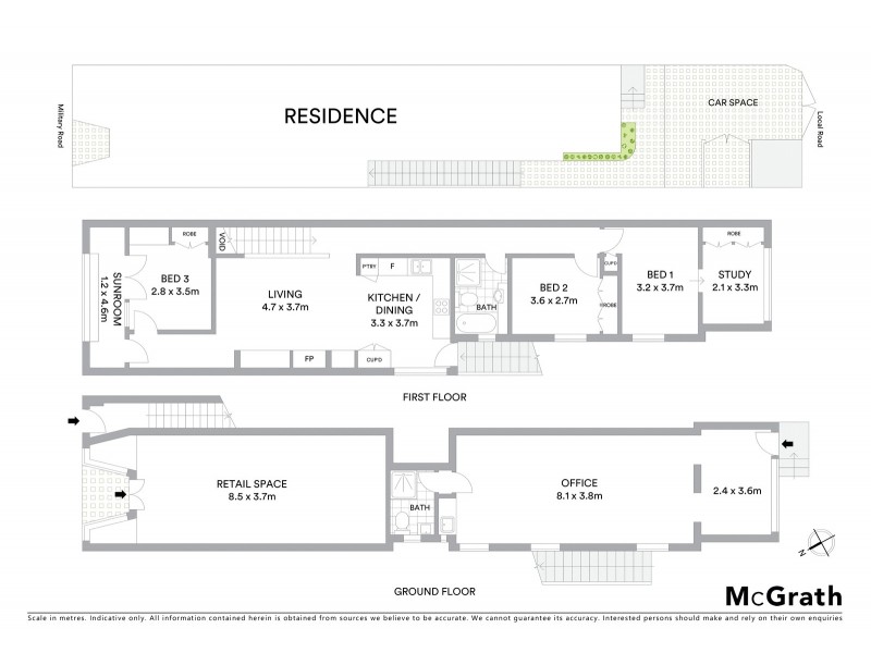 641 Military Road, Mosman NSW 2088 Floorplan