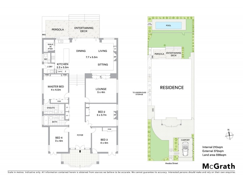 139 Awaba Street, Mosman NSW 2088 Floorplan