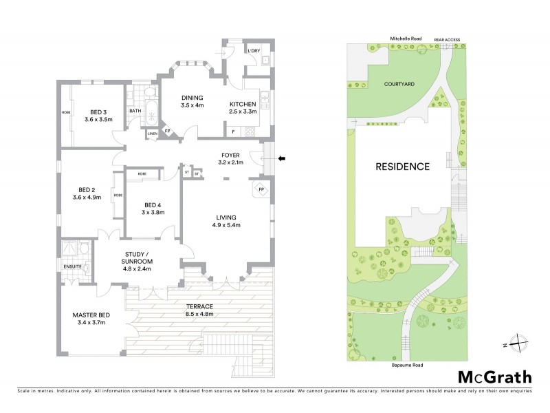 12 Bapaume Road, Mosman NSW 2088 Floorplan