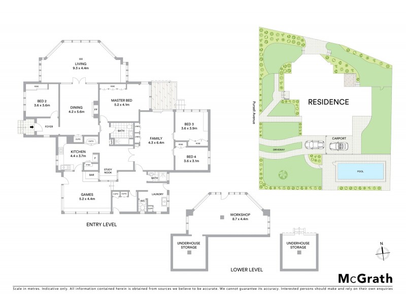 3 Pursell Avenue, Mosman NSW 2088 Floorplan