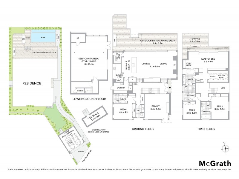 3 Warringah Road, Mosman NSW 2088 Floorplan