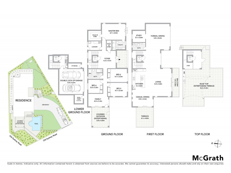 2 Old Sydney Road, Seaforth NSW 2092 Floorplan