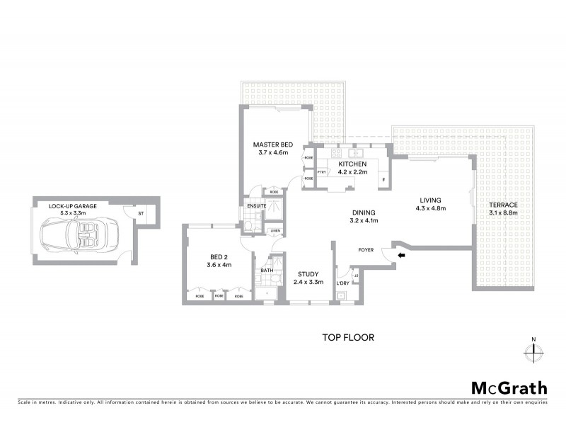 7/25 Moruben Road, Mosman NSW 2088 Floorplan