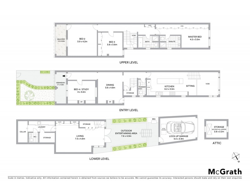 26 Cook Road, Centennial Park NSW 2021 Floorplan