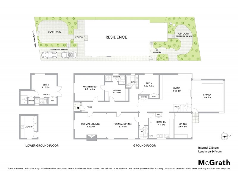 77 Middle Head Road, Mosman NSW 2088 Floorplan