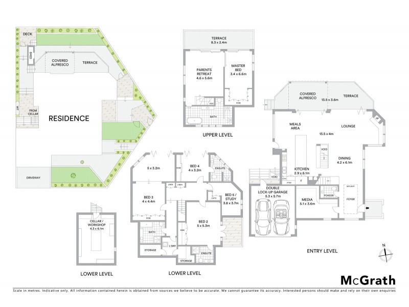 5 Warringah Road, Mosman NSW 2088 Floorplan