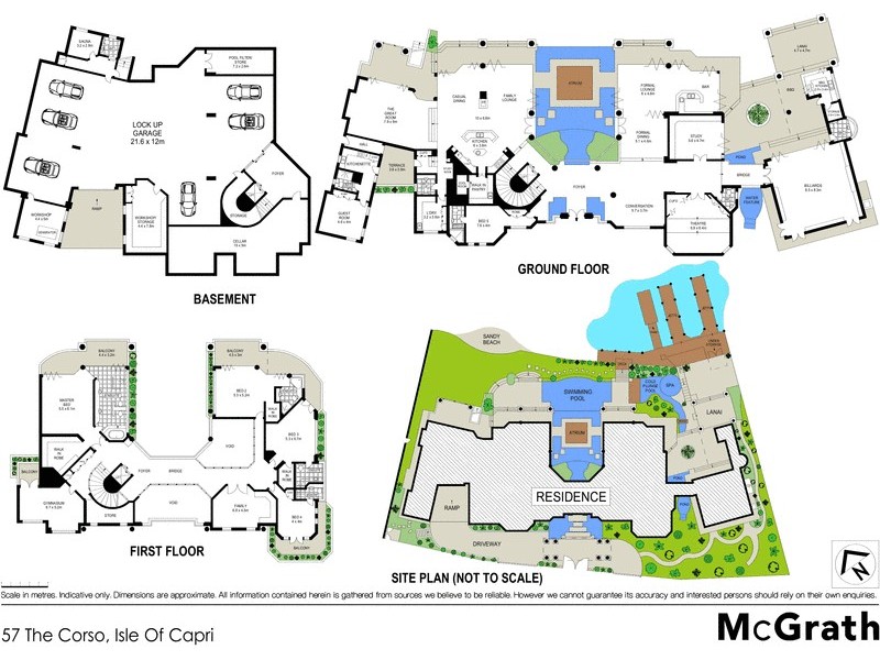 57 The Corso, Isle Of Capri QLD 4217 Floorplan