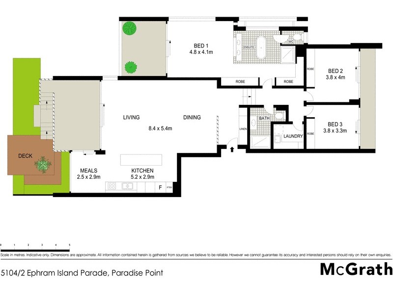 5104/2 Ephram Island Parade, Paradise Point QLD 4216 Floorplan