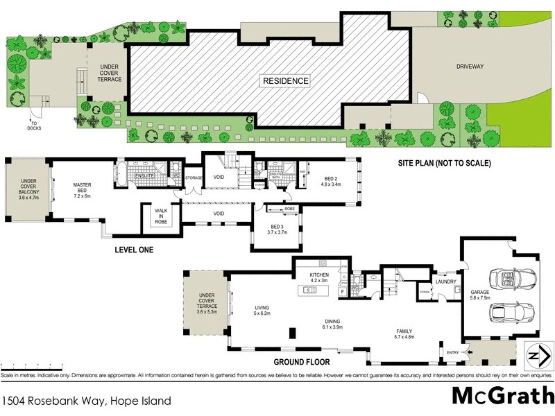 1504 Rosebank Way, Hope Island QLD 4212 Floorplan