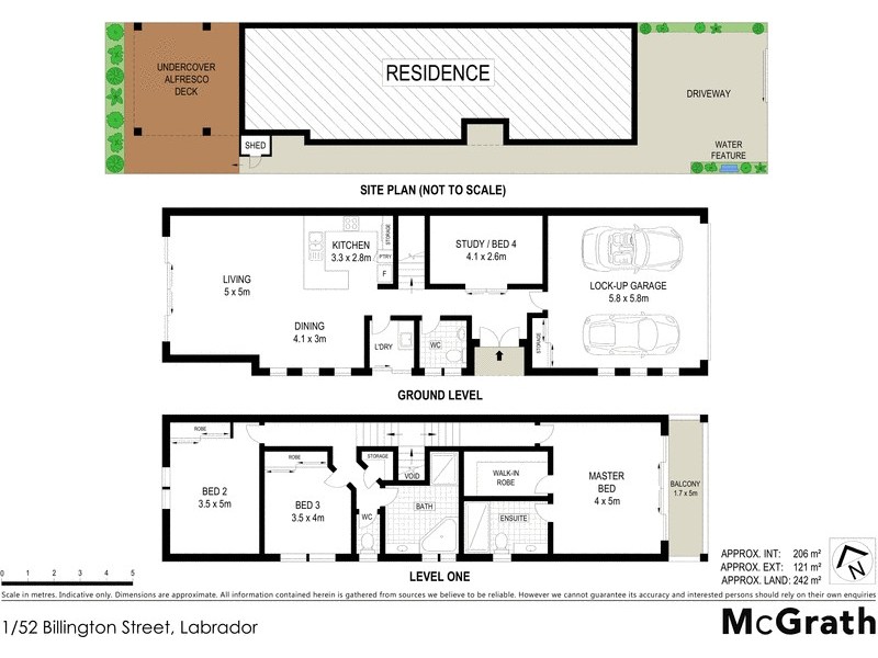 1/52 Billington Street, Labrador QLD 4215 Floorplan