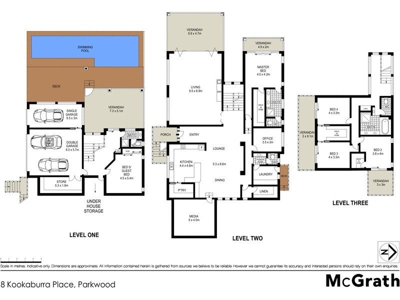 8 Kookaburra Place, Parkwood QLD 4214 Floorplan