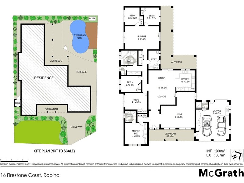 16 Firestone Court, Robina QLD 4226 Floorplan