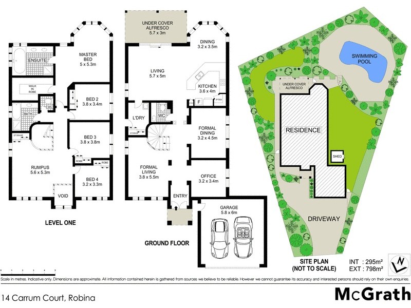 14 Carrum Court, Robina QLD 4226 Floorplan