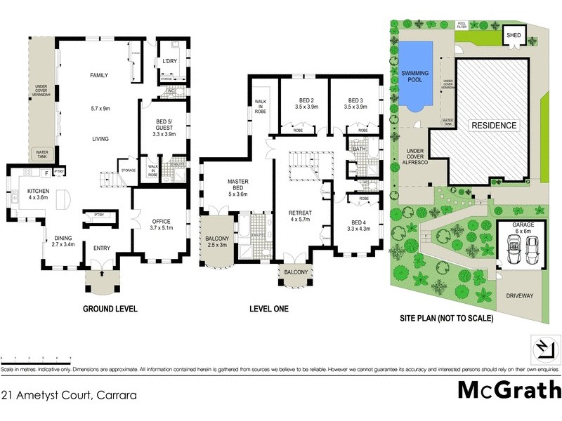 21 Amethyst Court, Carrara QLD 4211 Floorplan