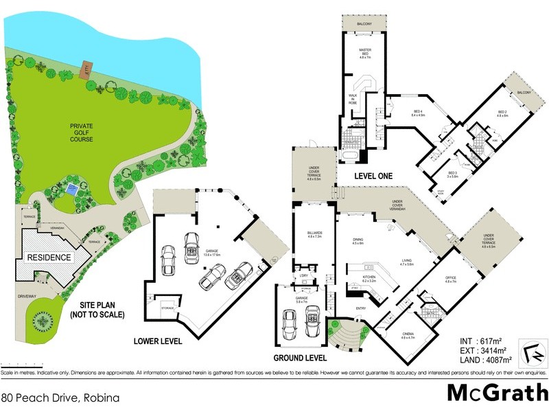 80 Peach Drive, Robina QLD 4226 Floorplan