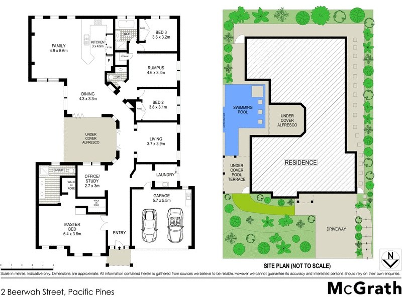 2 Beerwah Street, Pacific Pines QLD 4211 Floorplan