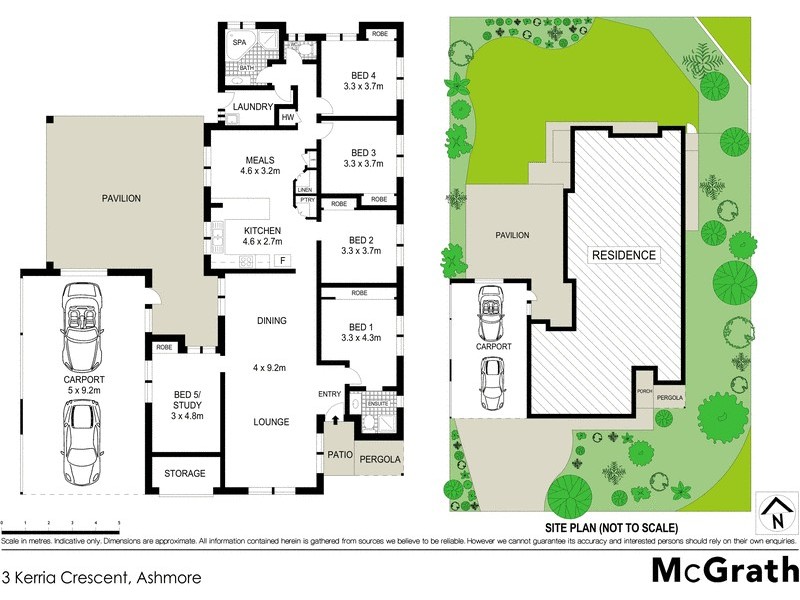 3 Kerria Crescent, Ashmore QLD 4214 Floorplan