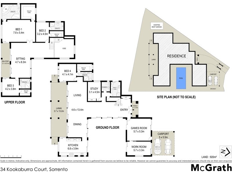 34 Kookaburra Court, Sorrento QLD 4217 Floorplan
