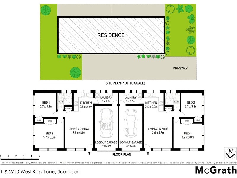 1/10 West King Lane, Southport QLD 4215 Floorplan